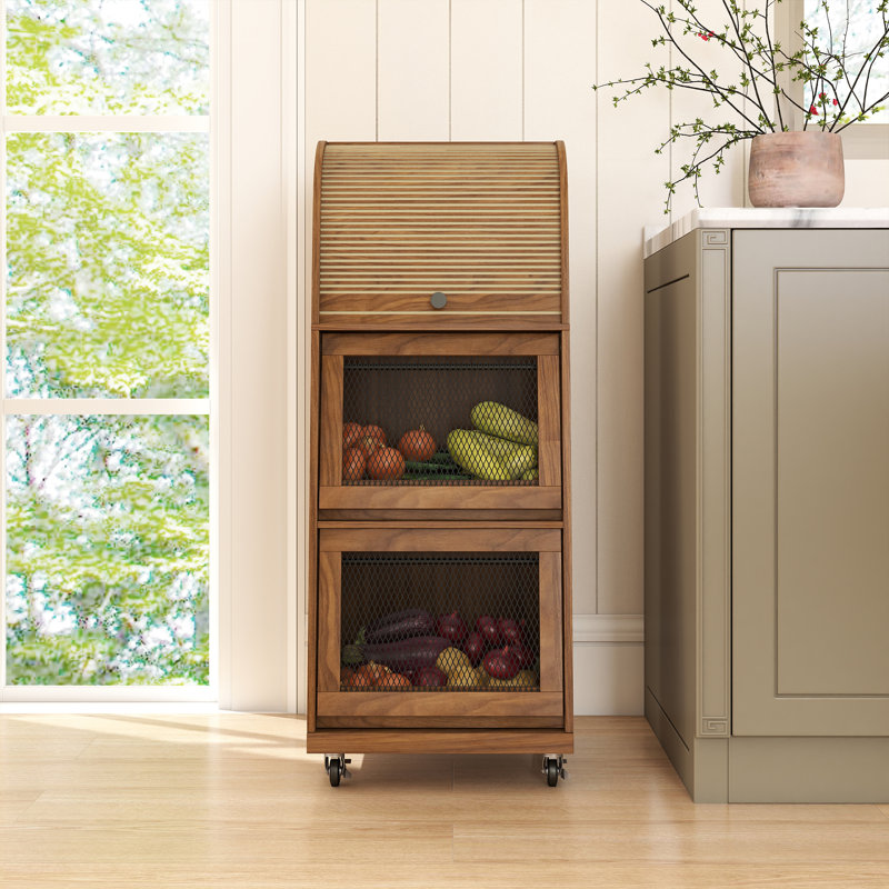 バンバラヤー（キャビネット） Savannah 2-piece Kitchen Storage Pantry Set | Crosley Furniture